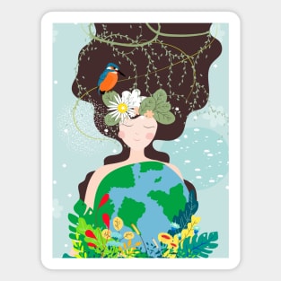 Mother Earth Magnet